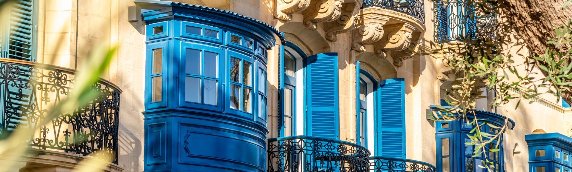 Maltese balconies 